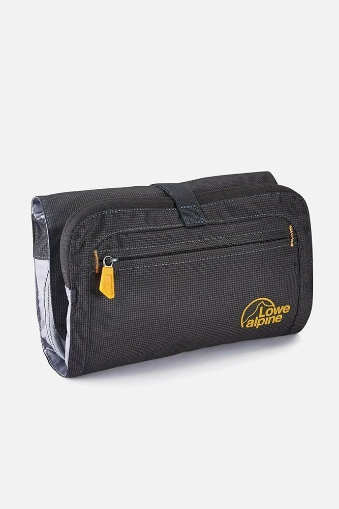 Lowe Alpine Roll-Up Toiletry Bag Dark Grey 23 x 17 x 2cm