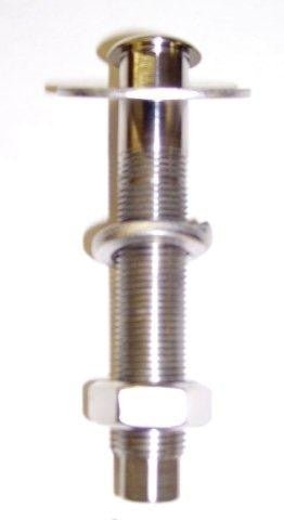 Rupp Stainless Steel Fairlead Tube-Thru Gunnel Large 9.84cm