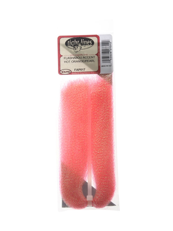 Wapsi Flashabou Accent Hot Orange/Pearl