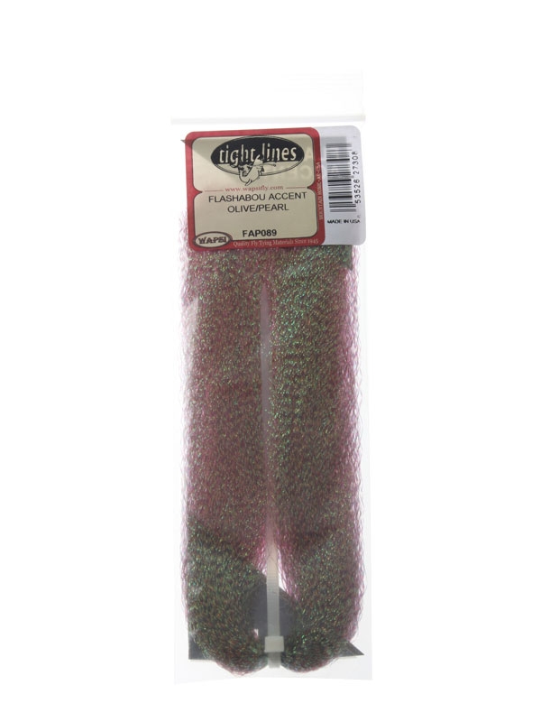 Wapsi Flashabou Accent Olive/Pearl