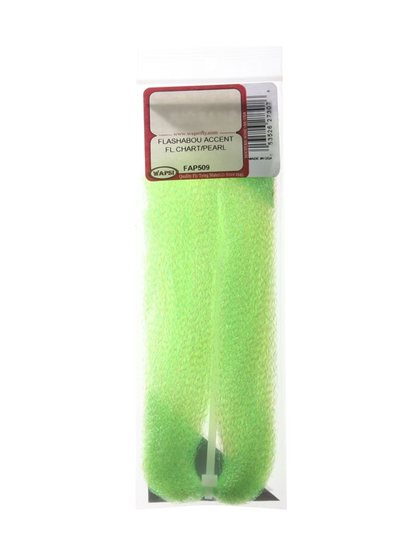Wapsi Flashabou Accent Fluoro Chart/Pearl