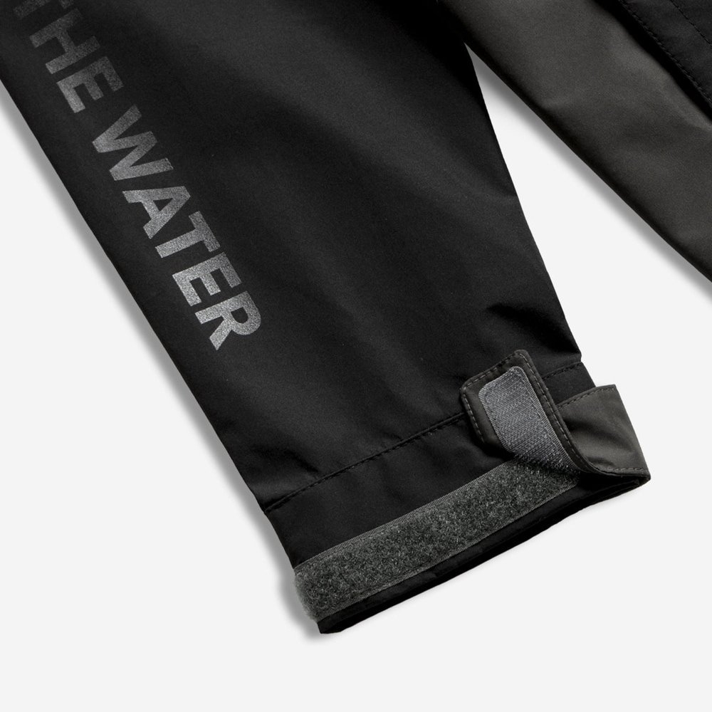 Desolve Fathom Mens Anorak Waterproof Breathable Fishing Jacket Black/Charcoal