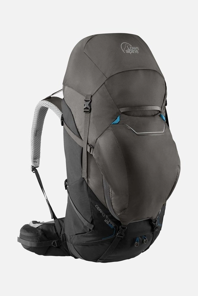 Lowe Alpine Cerro Torre Trekking Backpack 65:85L Black Large/XL Lowe Alpine Cerro Torre Trekking Backpack 65:85L Black Large/XL