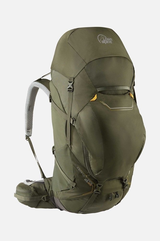 Lowe Alpine Cerro Torre Trekking Backpack 65:85L Dark Olive Medium/Large
