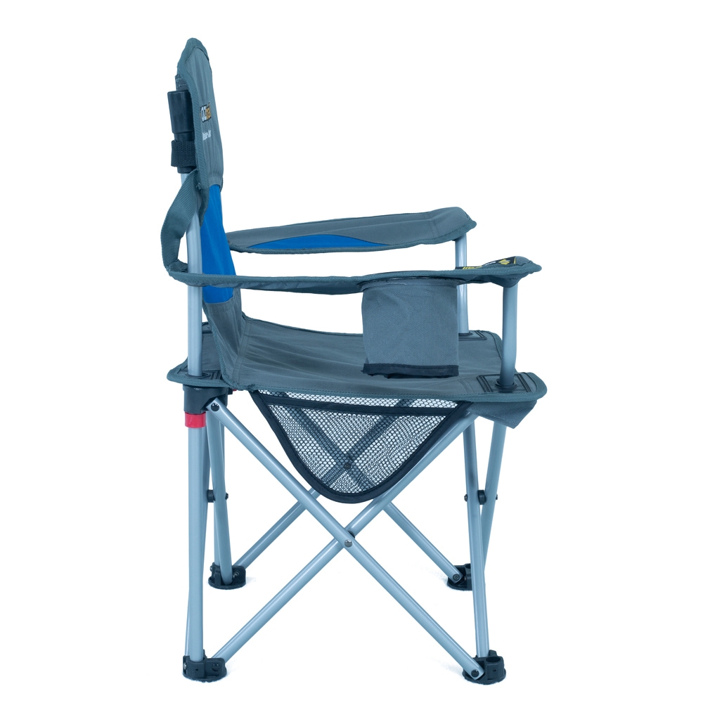 OZtrail Junior Deluxe Camping Arm Chair Blue