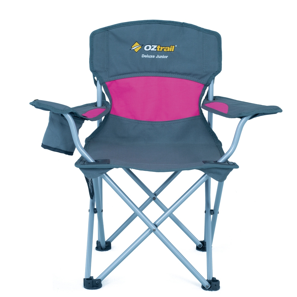 OZtrail Junior Deluxe Camping Arm Chair Pink