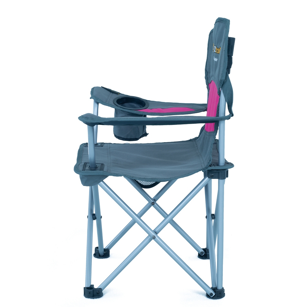 OZtrail Junior Deluxe Camping Arm Chair Pink