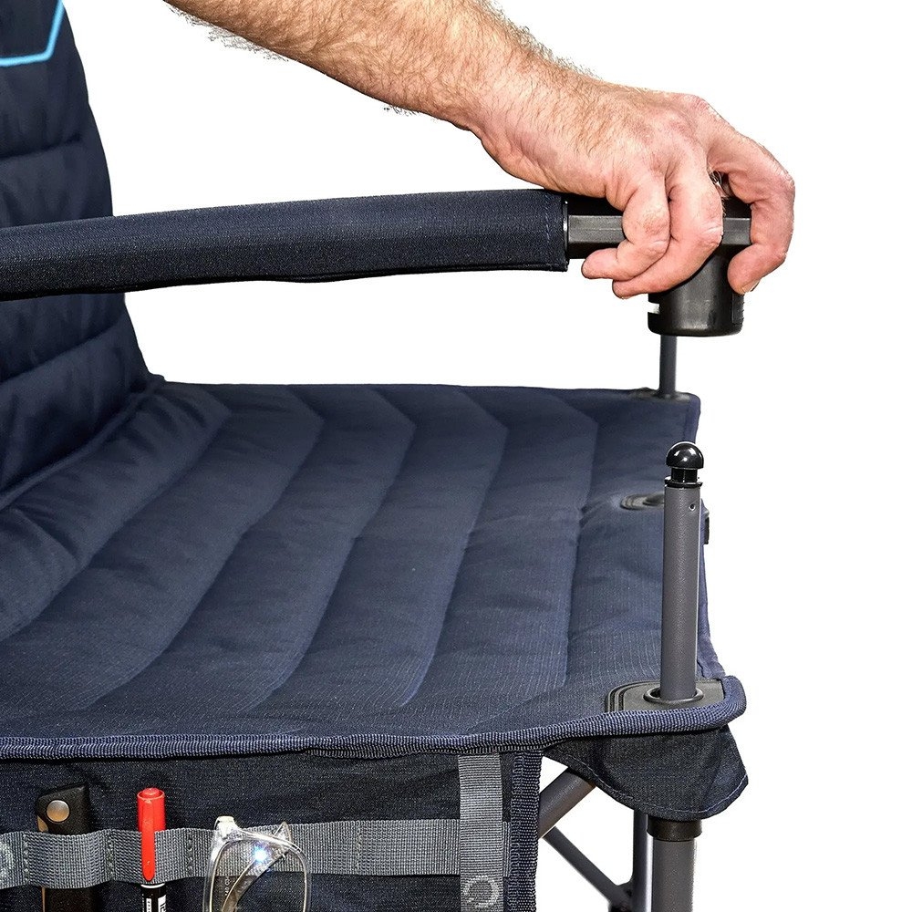 Quest Castaway 2 Seater Camping Chair Sofa Midnight Navy