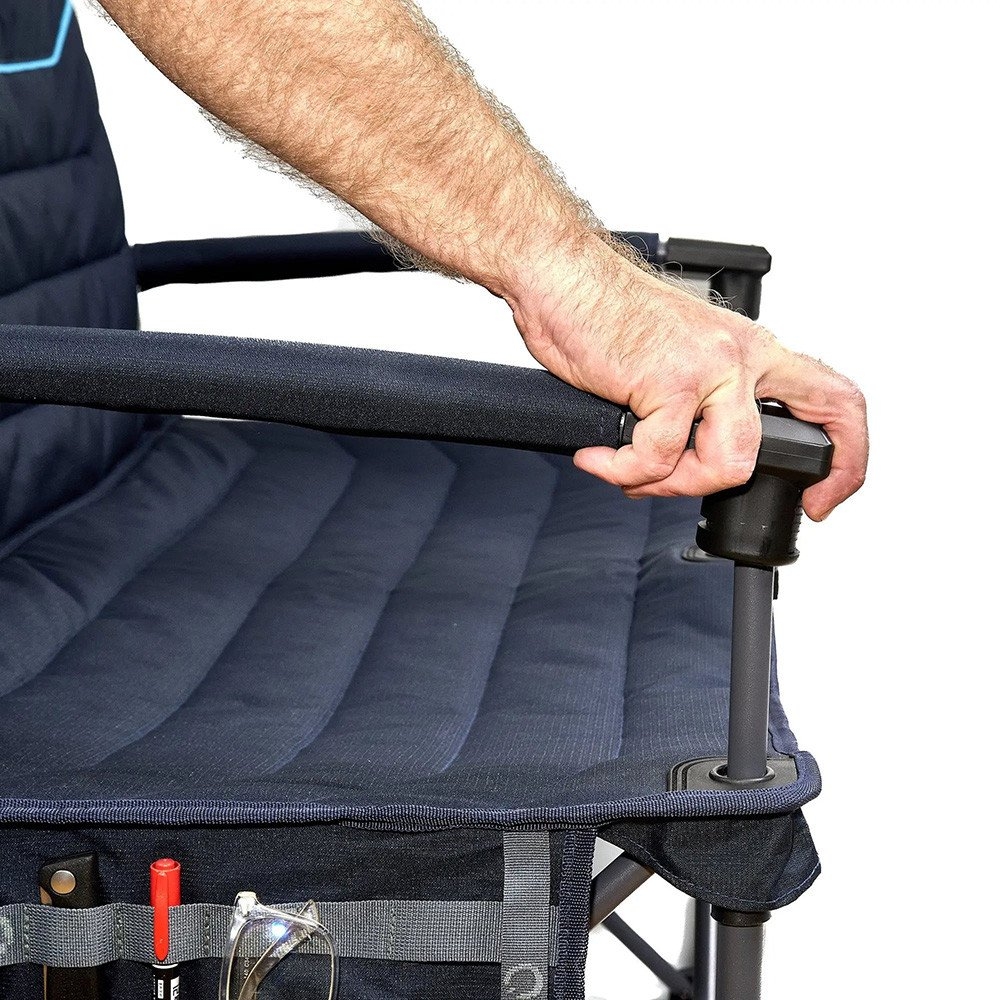 Quest Castaway 2 Seater Camping Chair Sofa Midnight Navy