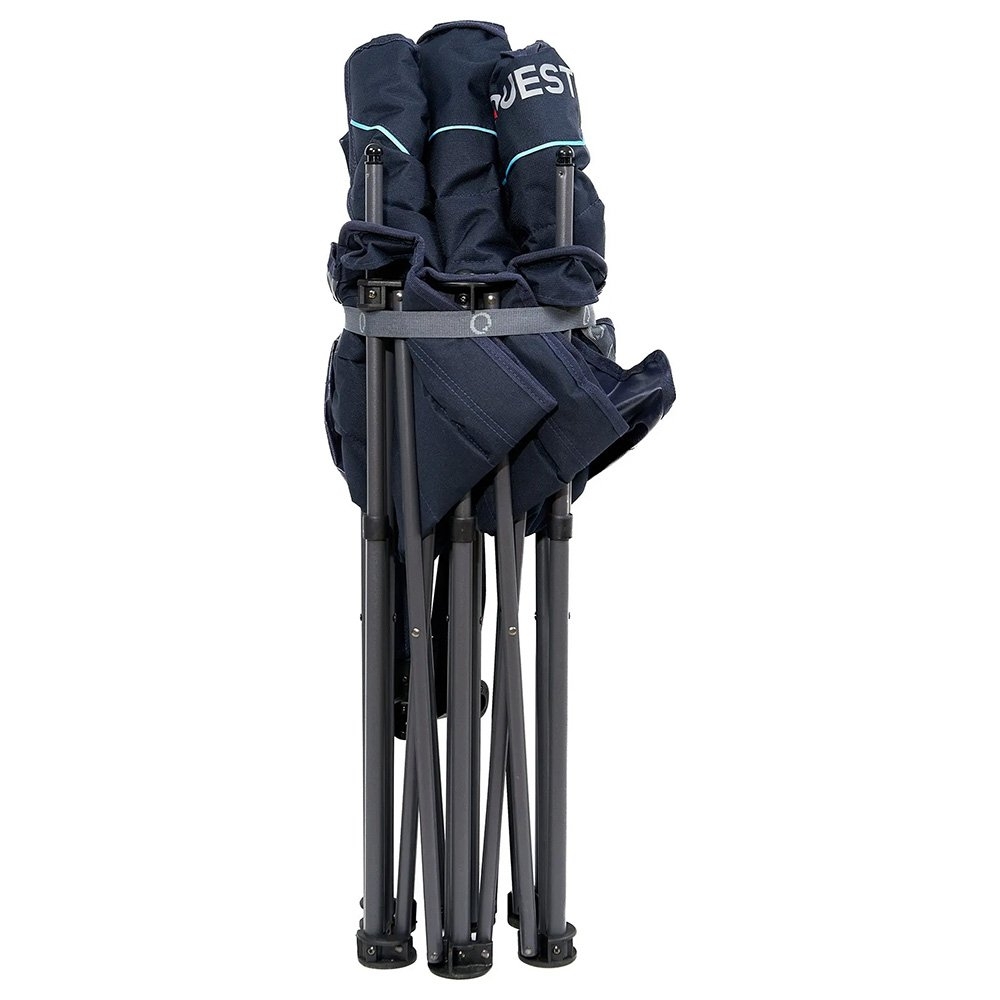 Quest Castaway 2 Seater Camping Chair Sofa Midnight Navy
