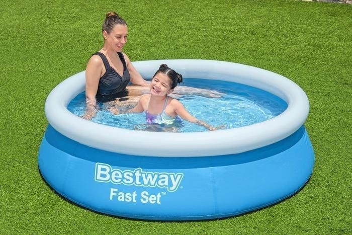 Bestway Fast Set Round Inflatable Pool 1.83m