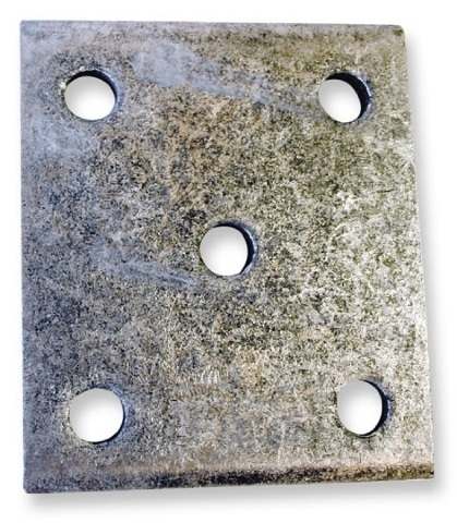 Trojan Bare U Bolt Plate Suits 68x12mm U Bolt