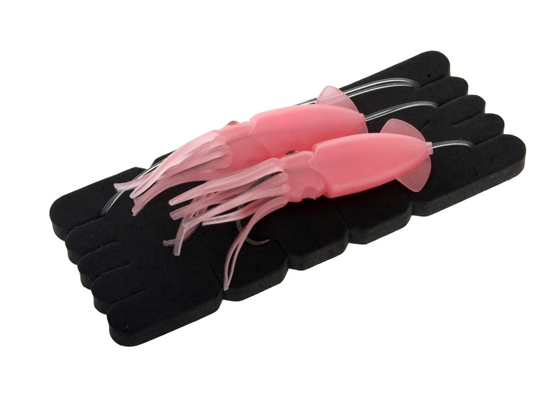 Fishing Essentials 2-Hook Squid Flasher Rig Lumo