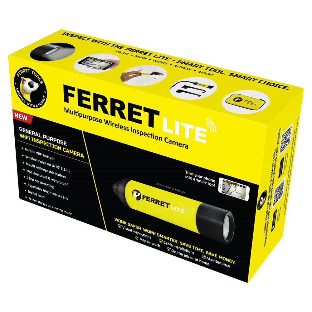 Ferret Lite IP67 WiFi Inspection Camera Kit