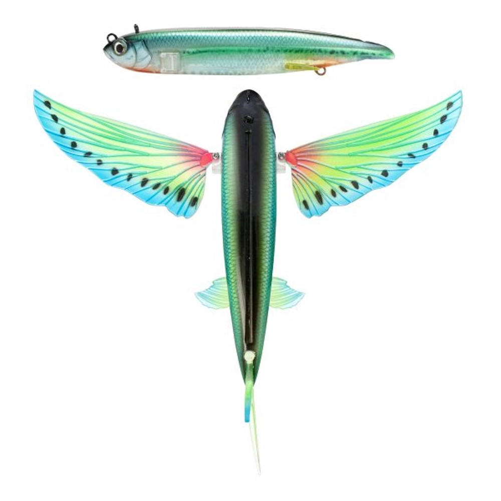 Nomad Design SlipStream Flying Fish Lure 200mm Lumo Glow Nomad Design SlipStream Flying Fish Lure 200mm Lumo Glow