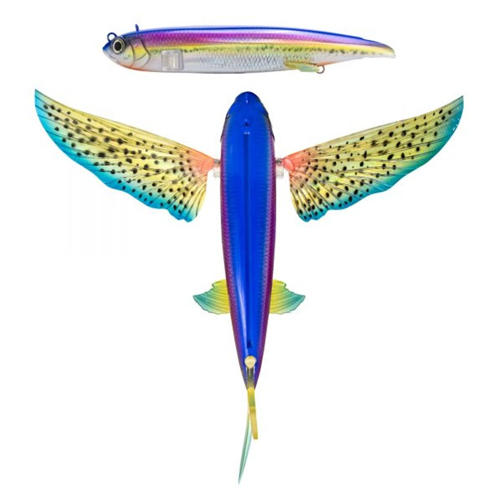 Nomad Design SlipStream Flying Fish Lure 200mm Sun Spot Nomad Design SlipStream Flying Fish Lure 200mm Sun Spot