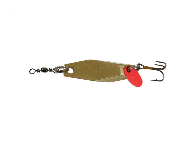 Fishfighter Hex Wobbler 85g Mounted Brass
