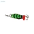 Fishfighter Hex Wobbler Lure 15g Mounted Silver/Green
