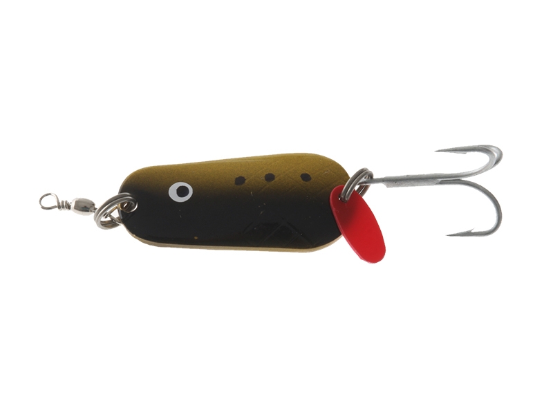 Fishfighter Z-Spinner Lure 28g Mounted Black/Yellow