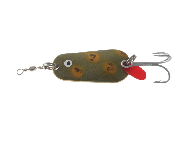 Fishfighter Z-Spinner Lure 28g Mounted Frog