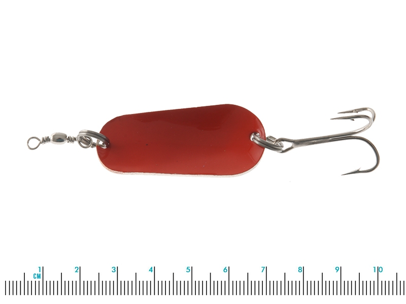 Fishfighter Z-Spinner Lure 17g Mounted Silver/Orange