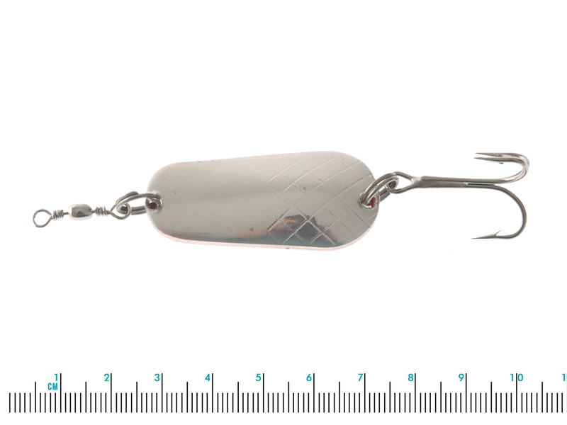 Fishfighter Z-Spinner Lure 17g Mounted Silver/Orange