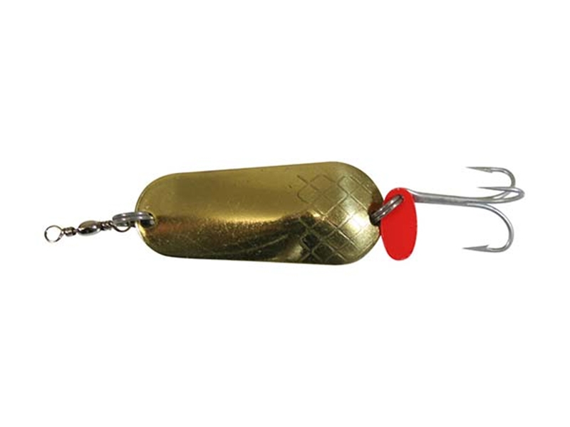 Fishfighter Z-Spinner Lure 28g Mounted Copper