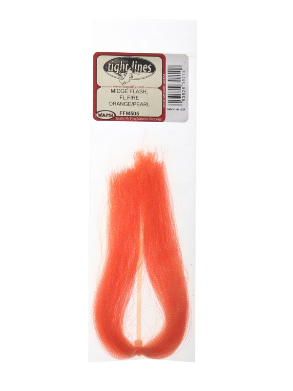 Wapsi Midge Flash Fluoro Fire Orange/Pearl