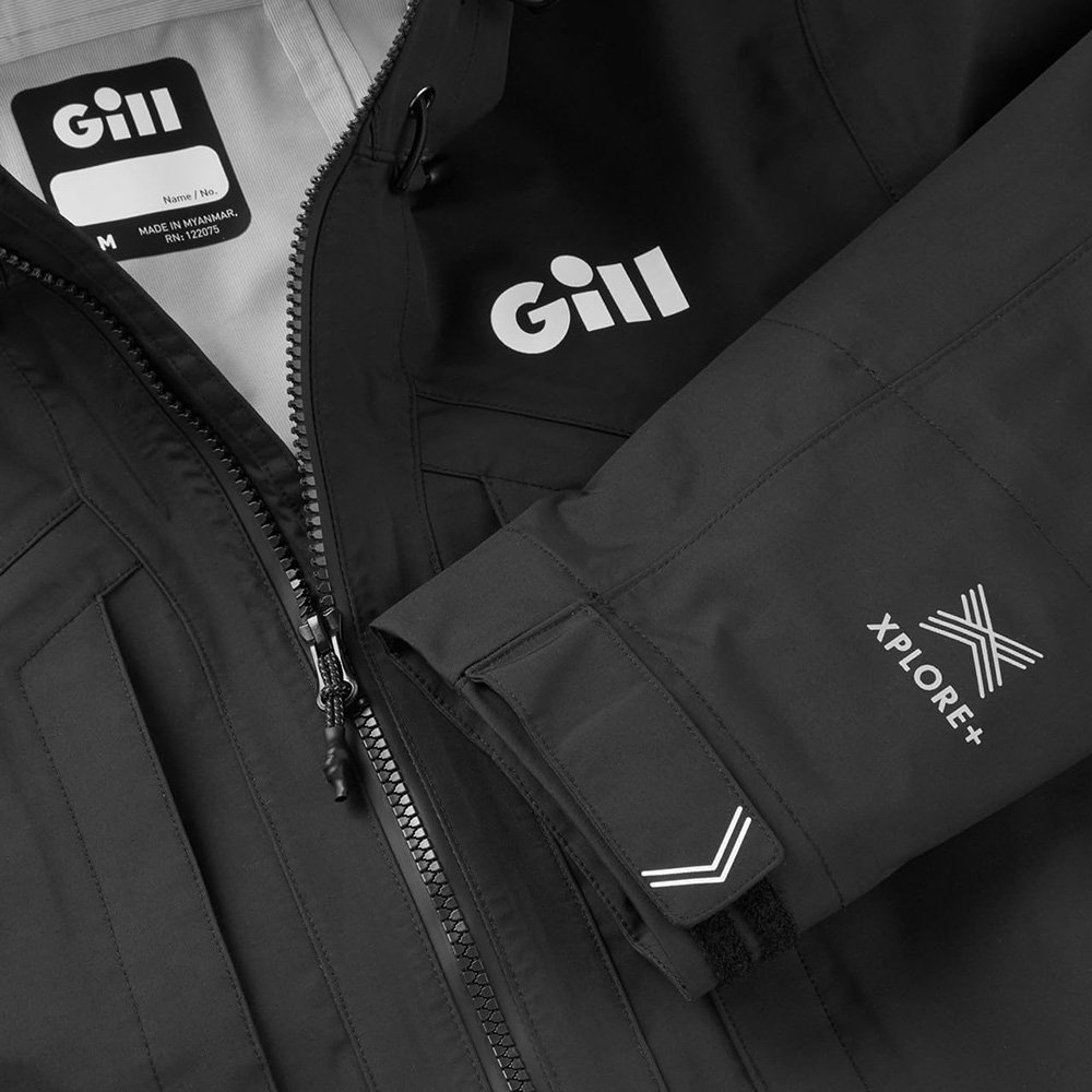 Gill Apex Pro-X Waterproof Fishing Jacket Black Small
