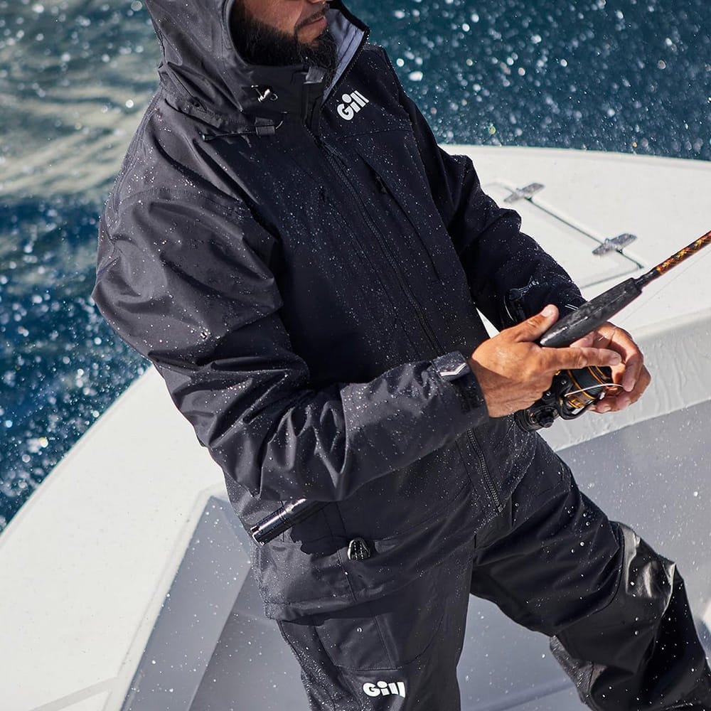 Gill Apex Pro-X Waterproof Fishing Jacket Black Small