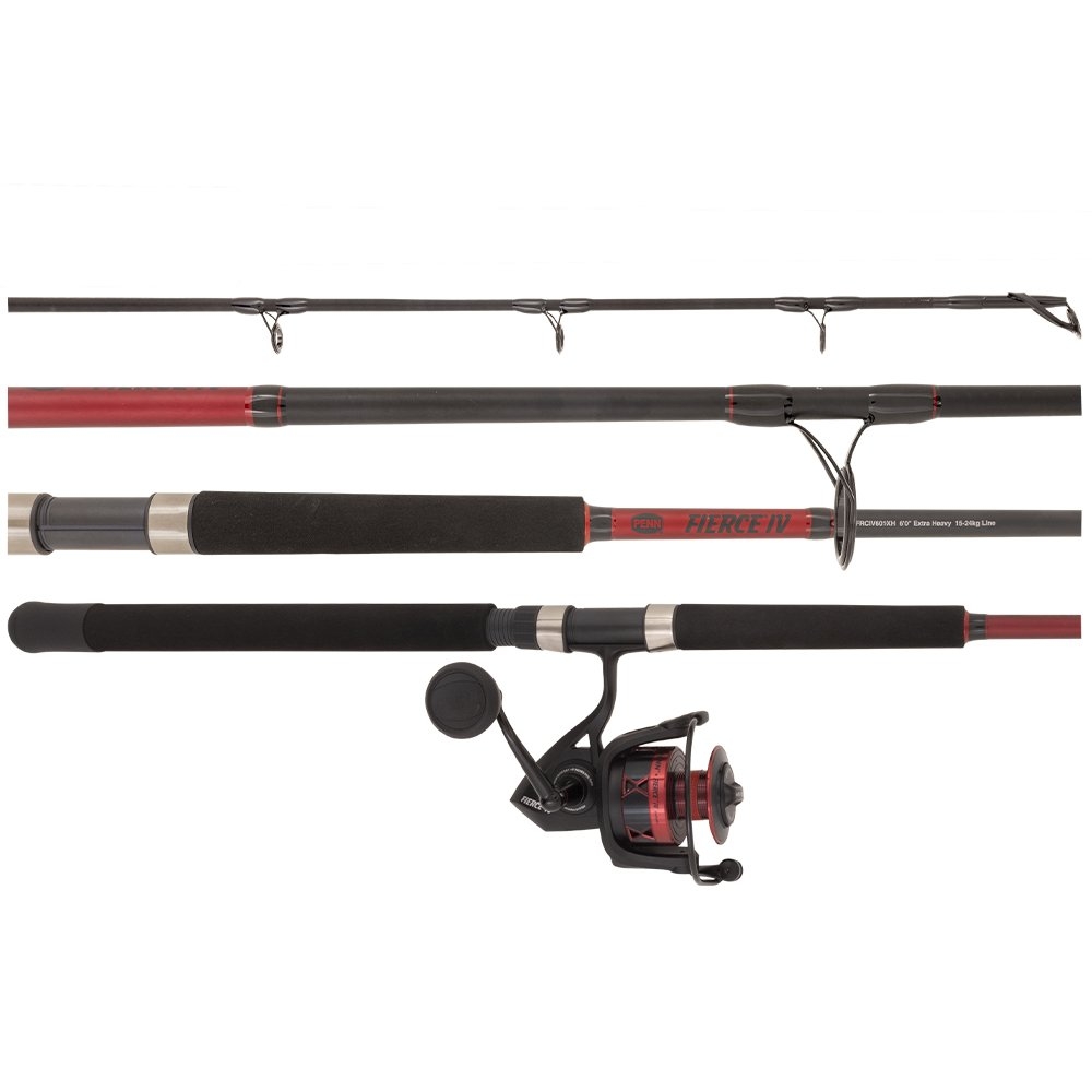 PENN Fierce IV 6000 Spinning Combo 6ft 15-24kg 1pc