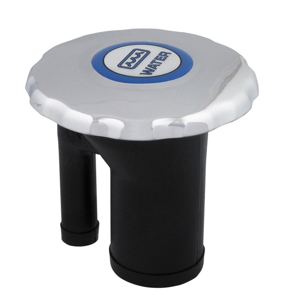 Perko 583 Vented Fill for 1 1/2inch Hose with Colour Coded Resin Insert - Straight Neck