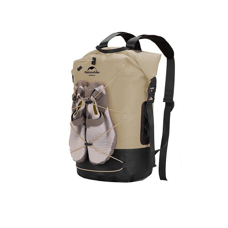 Naturehike TB03 Waterproof Roll Top Dry Backpack 20L Khaki