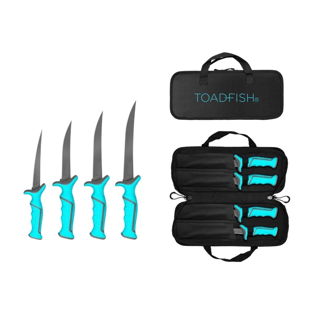 Toadfish Fillet Knife Gift Set Qty 4