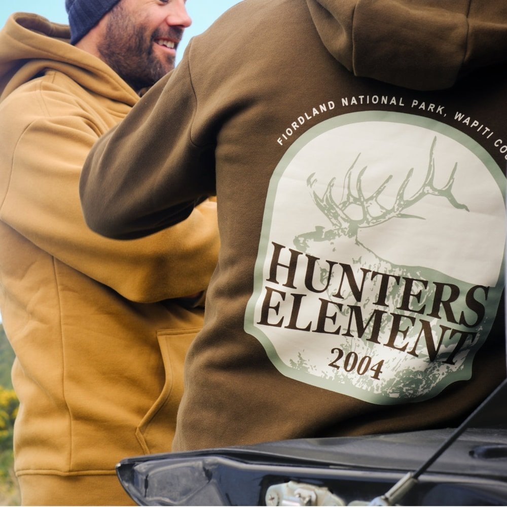 Hunters Element Fiordland Mens Hoodie