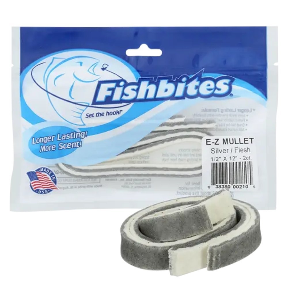 Fishbites Longer Lasting E-Z Mullet Silverflesh