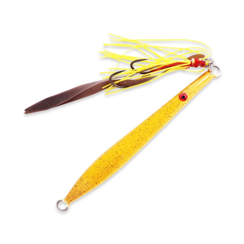 Ocean Angler Fish Fingers Jig 120g Bruised Banana