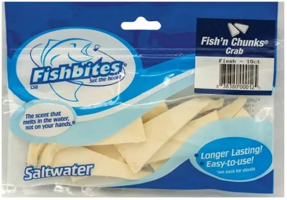 Fishbites Long Lasting Fish'n Chunks Crab