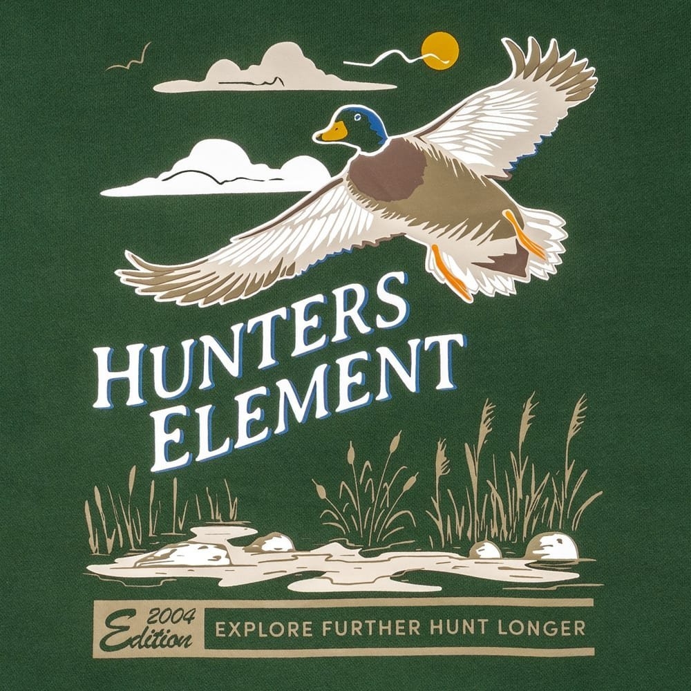 Hunters Element Flare Mens Hoodie