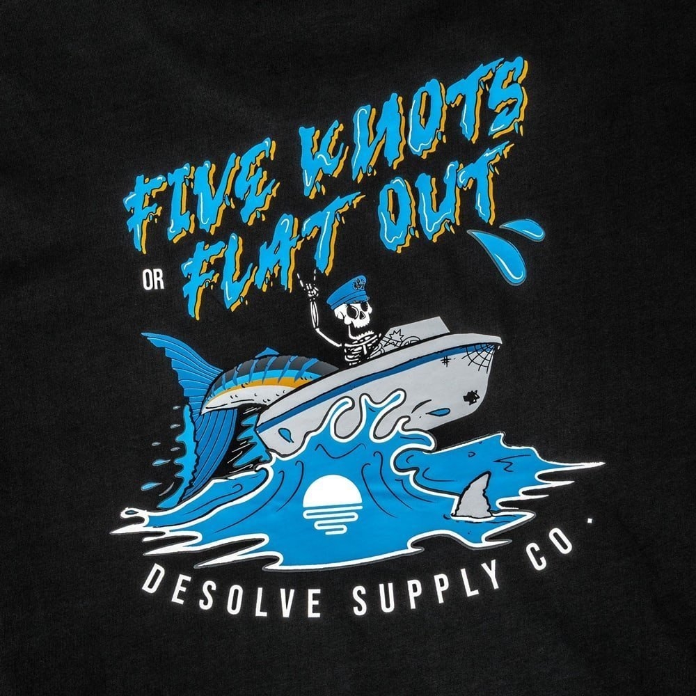 Desolve Flat Out Kids Singlet