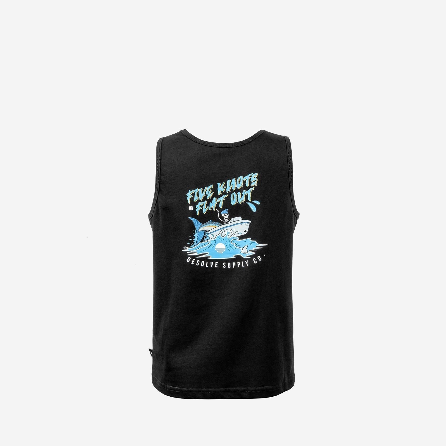 Desolve Flat Out Kids Singlet