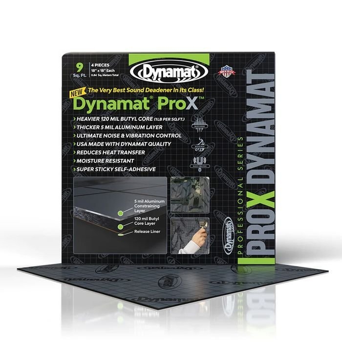Dynamat Pro X High-Density Sound Insulation Kit 18x18in Qty 4