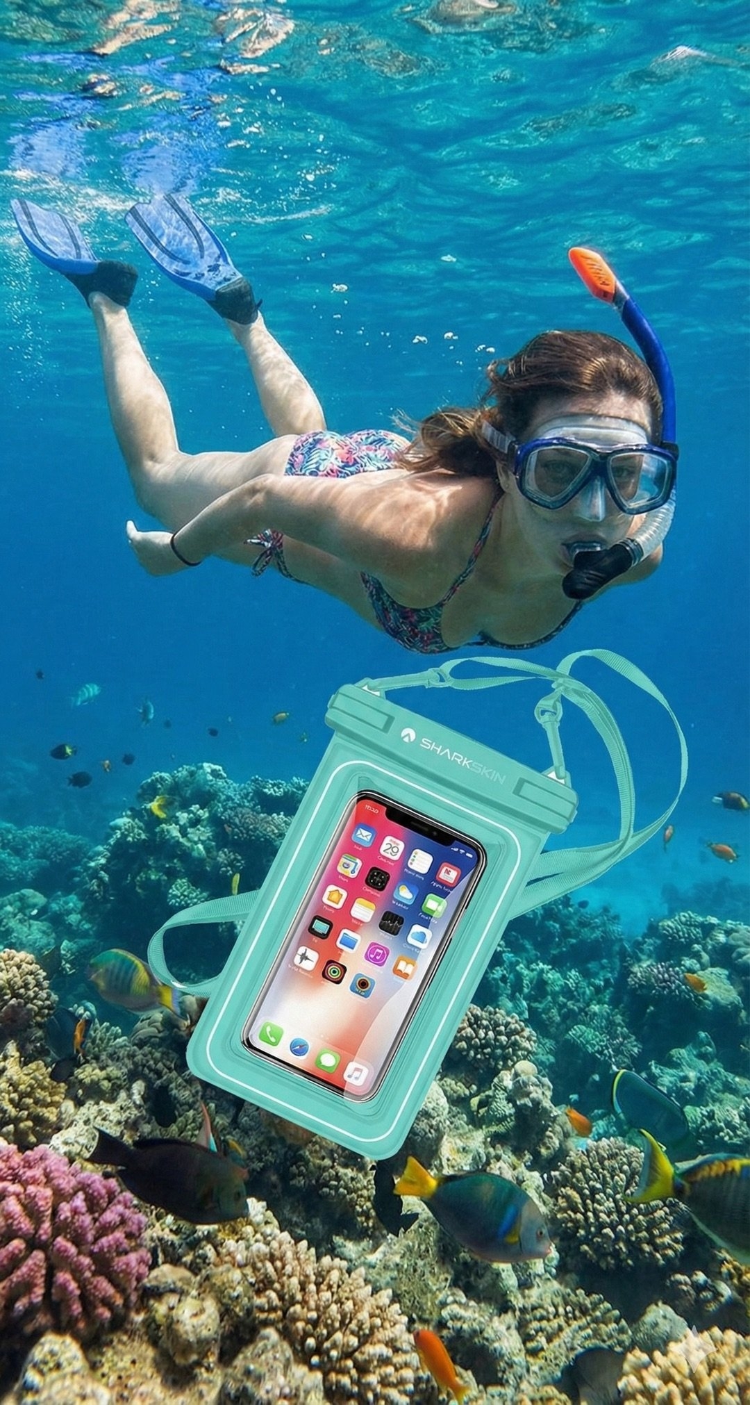 Sharkskin Floating Waterproof Phone Case