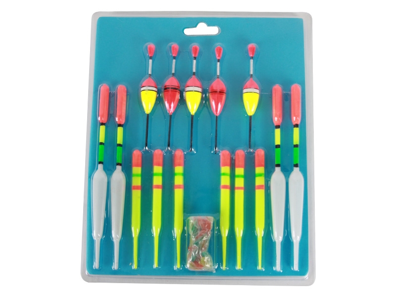 Holiday Fishing Pencil Floats Pack 15pc
