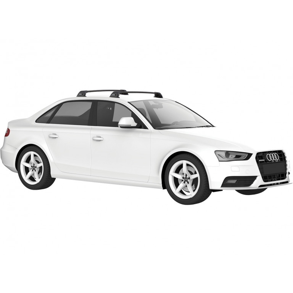 Yakima FlushBar Roof Rack Crossbar Pair Black