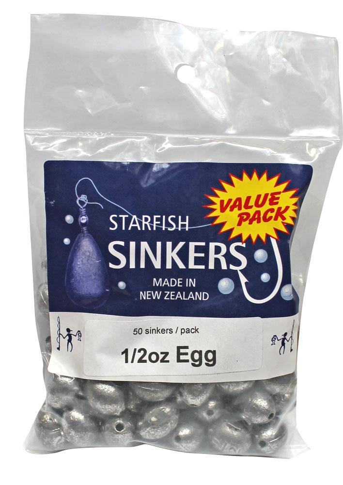 Starfish Egg Sinkers Value Pack