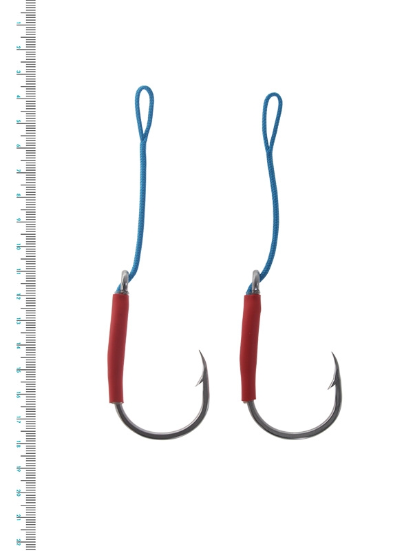 H2O Pro Razor Jigging Assist Hook Rigs 4/0 Qty 2