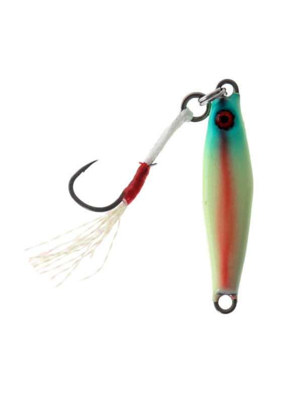 Ocean Angler Tungsten Flea Micro Jig 14g Pink Lumo
