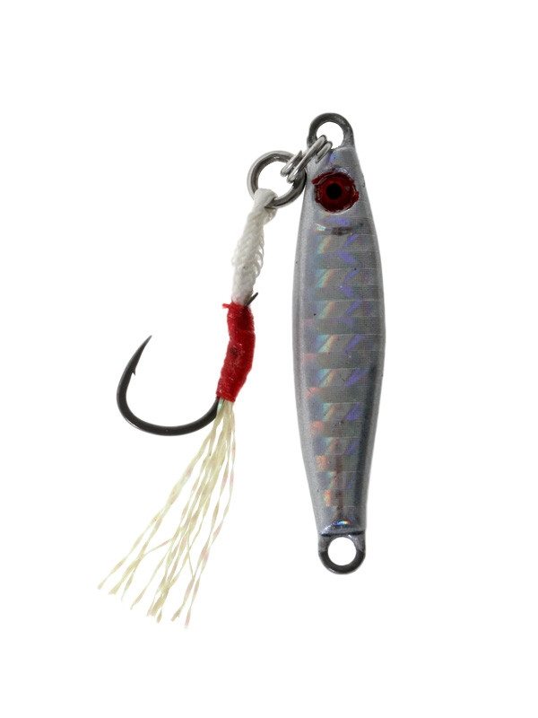 Ocean Angler Tungsten Flea Micro Jig 28g Pure Silver