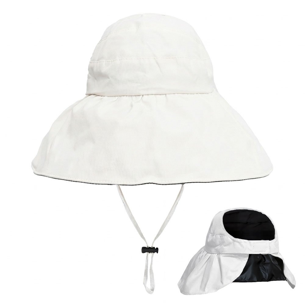 Foldable Fisherman’s Wide Brim Hat Cream
